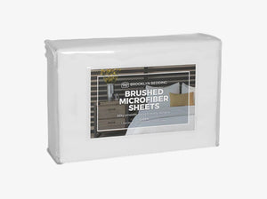 Brushed Microfiber Sheets - Final Clearance Price